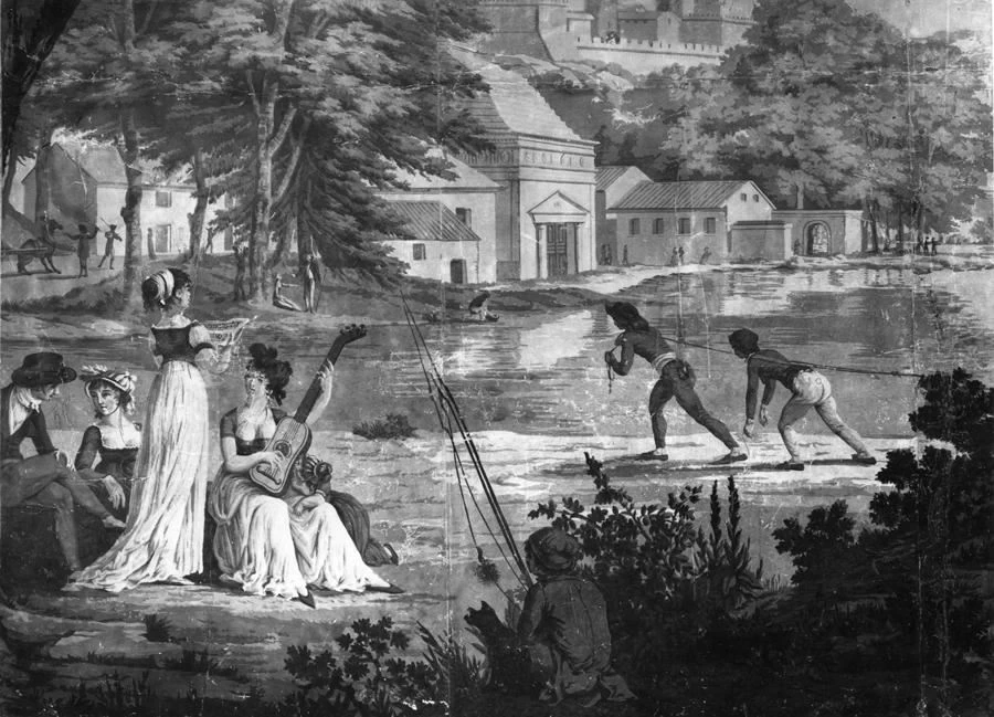 Serenata in riva al lago
